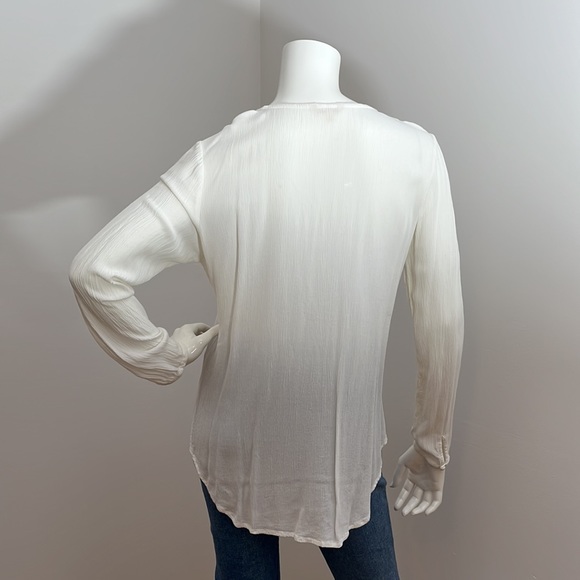 [M] MAX COCOS Boho White Top Embroidery - Picture 4 of 4